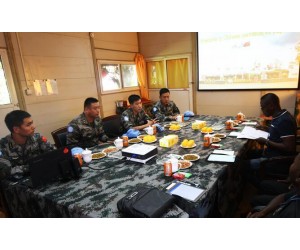 駐剛果(金)維和工兵分隊通過聯(lián)穩(wěn)團裝備核查